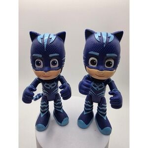 PJ Masks Catboy Figures Toy Lot of 2 Cartoon Superhero Collectibles /GG